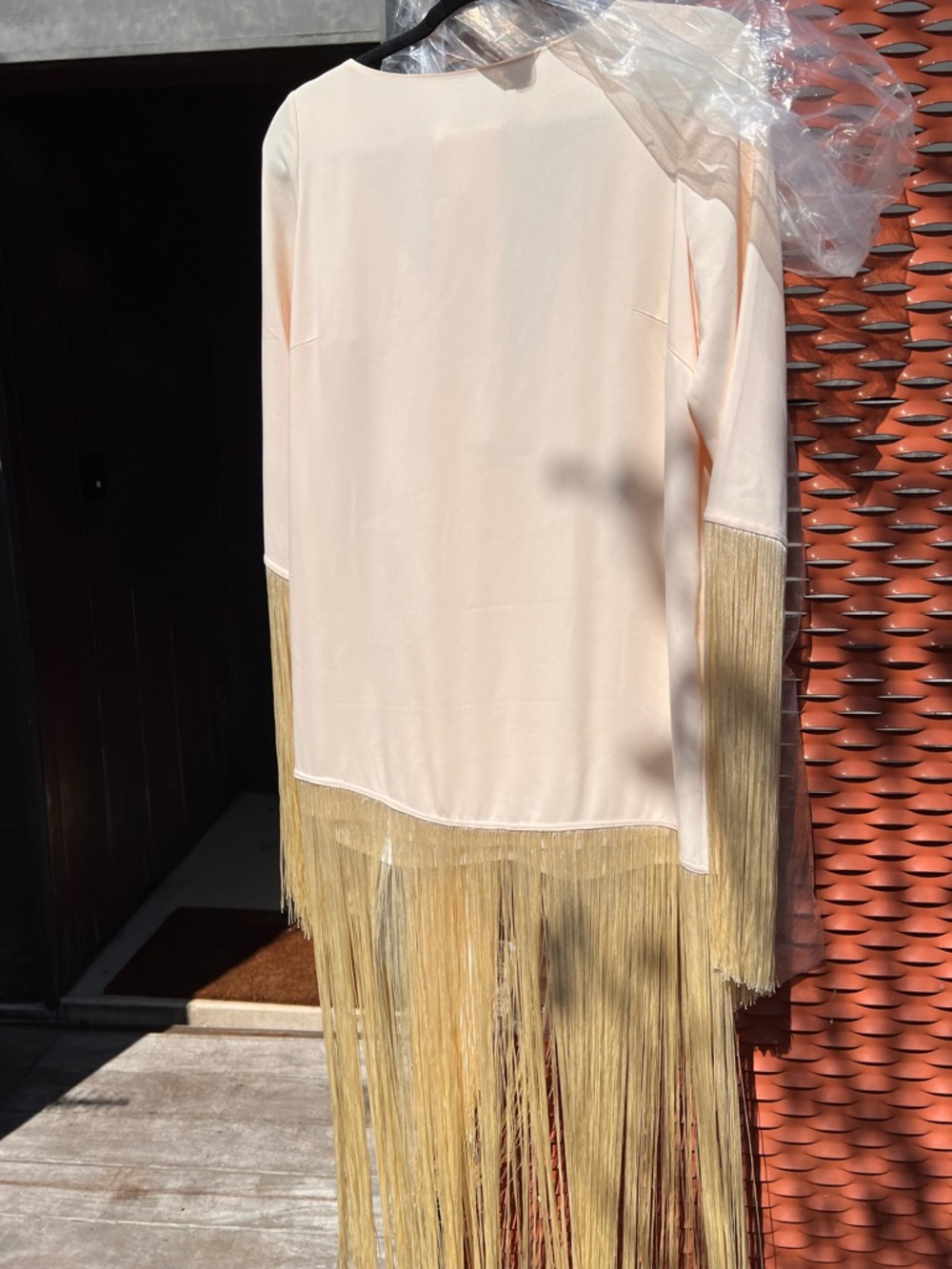 Mr Larkin Orella Tassel Dress, Ivory - Picture 10 of 10